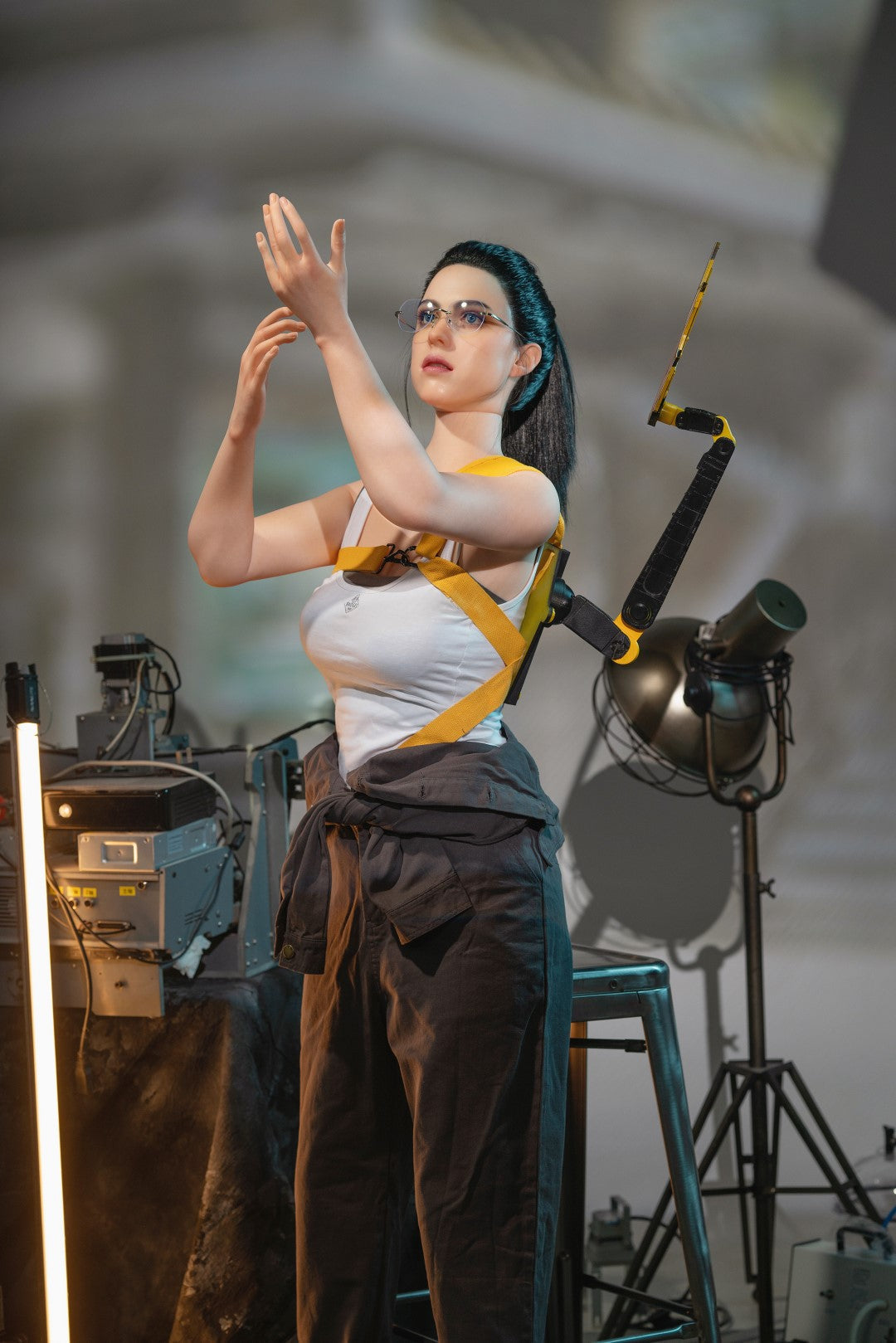 Mama Realistic Silicone 1:1 Replica Cosplay Model Doll statue from Game Lady Studio for collectors, display and premium shelf presentation