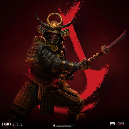 Assassin's Creed Shadows Art - Yasuke statue scale 1/10 statue from Iron Studios for collectors, display and premium shelf presentation