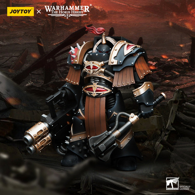 Warhammer 40k JoyToy Actionfigure - Sons of Horus Justaerin Terminator Squad Justaerin with Multi-melta and Power Maul figure for