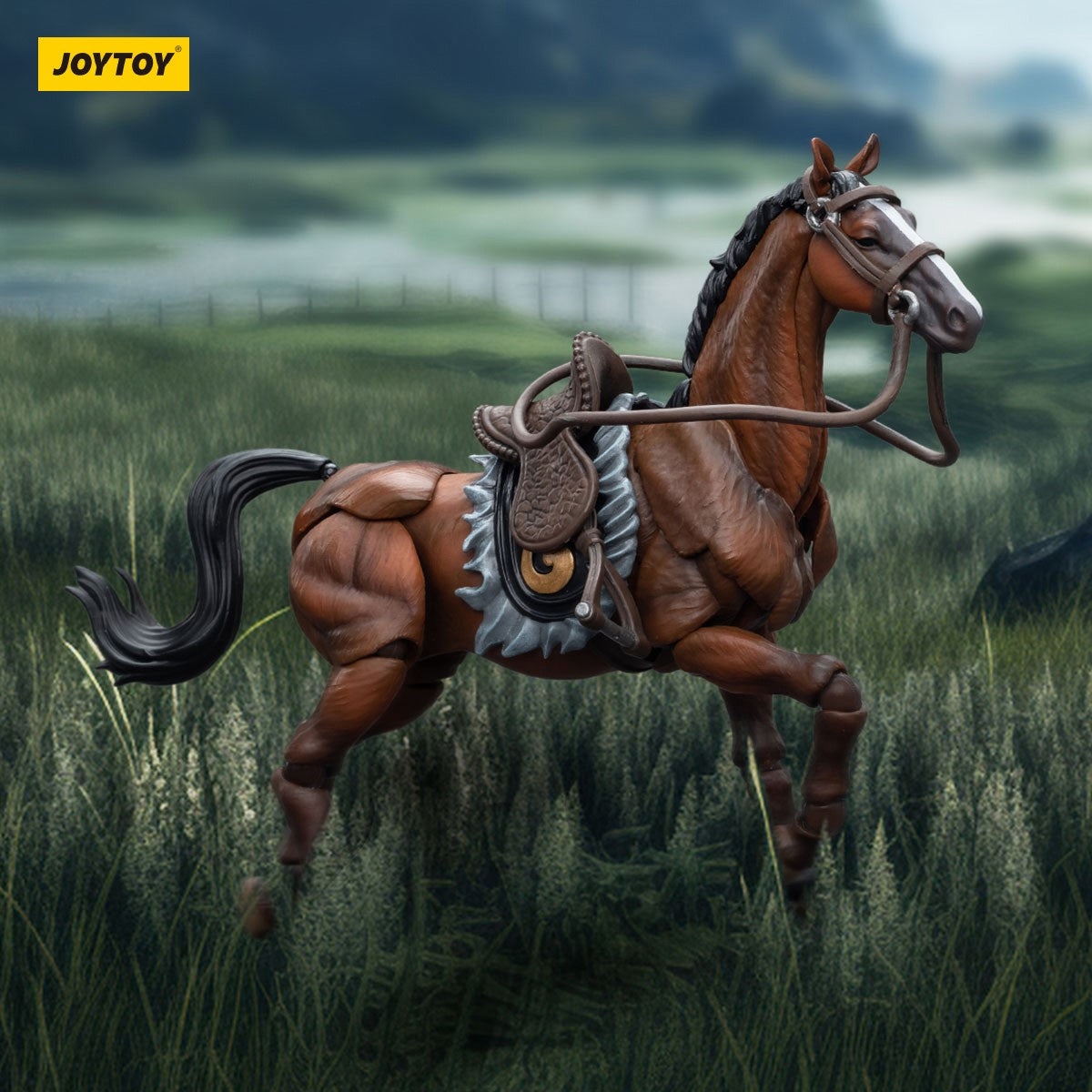 Dark Source JoyToy Actionfigure - JiangHu War Horse Brown figure for collectors, display and premium shelf presentation