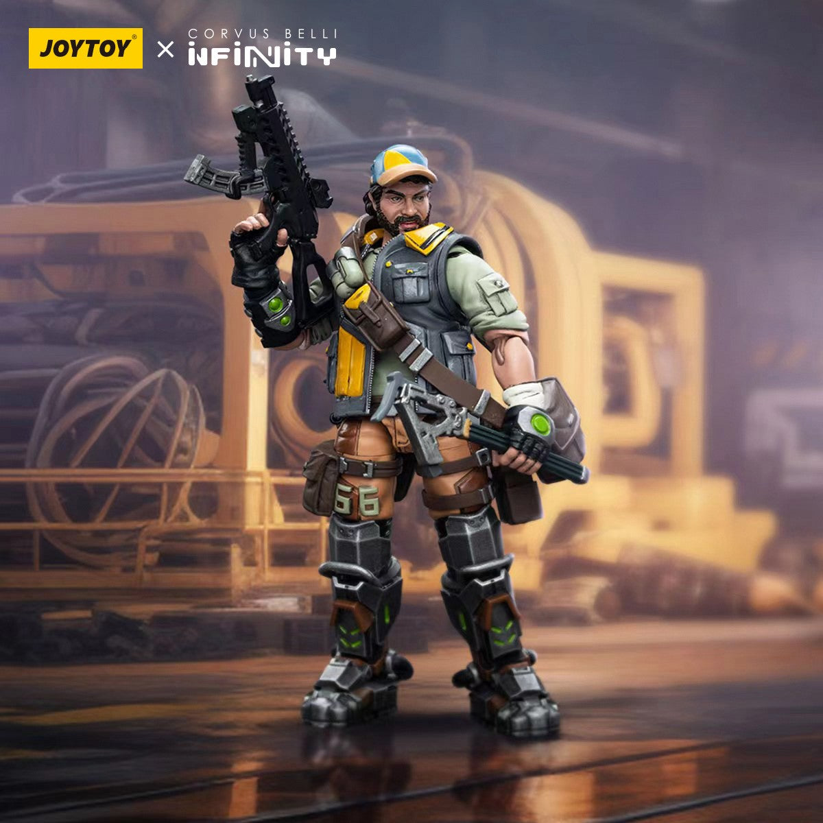 Infinity JoyToy Actionfigure - NA2 Monstruckers No.1 figure for collectors, display and premium shelf presentation