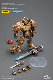 Warhammer 40k JoyToy Actionfigure - Adeptus Custodes Custodian Guard with Sentinel Blade figure for collectors, display and premium shelf