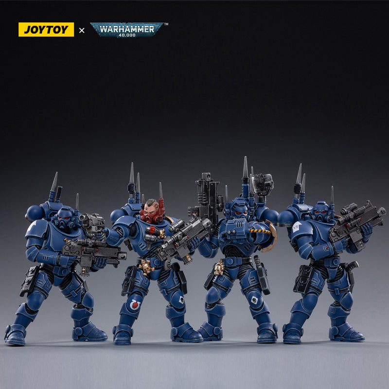 Warhammer 40k JoyToy Actionfigure - Ultramarines Infiltrators Box of 4 figure for collectors, display and premium shelf presentation