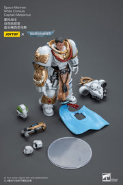 Warhammer 40k JoyToy Actionfigure - Space Marines White Consuls Captain Messinius figure for collectors, display and premium shelf