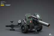Warhammer 40k JoyToy Actionfigure - Astra Militarum Ordnance Team with Bombast Field Gun figure for collectors, display and premium shelf