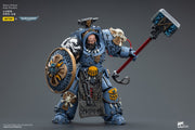 Warhammer 40k JoyToy Actionfigure - Space Wolves Arjac Rockfist figure for collectors, display and premium shelf presentation
