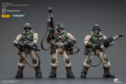 Warhammer 40k JoyToy Actionfigure - Astra Militarum Ordnance Team with Bombast Field Gun figure for collectors, display and premium shelf