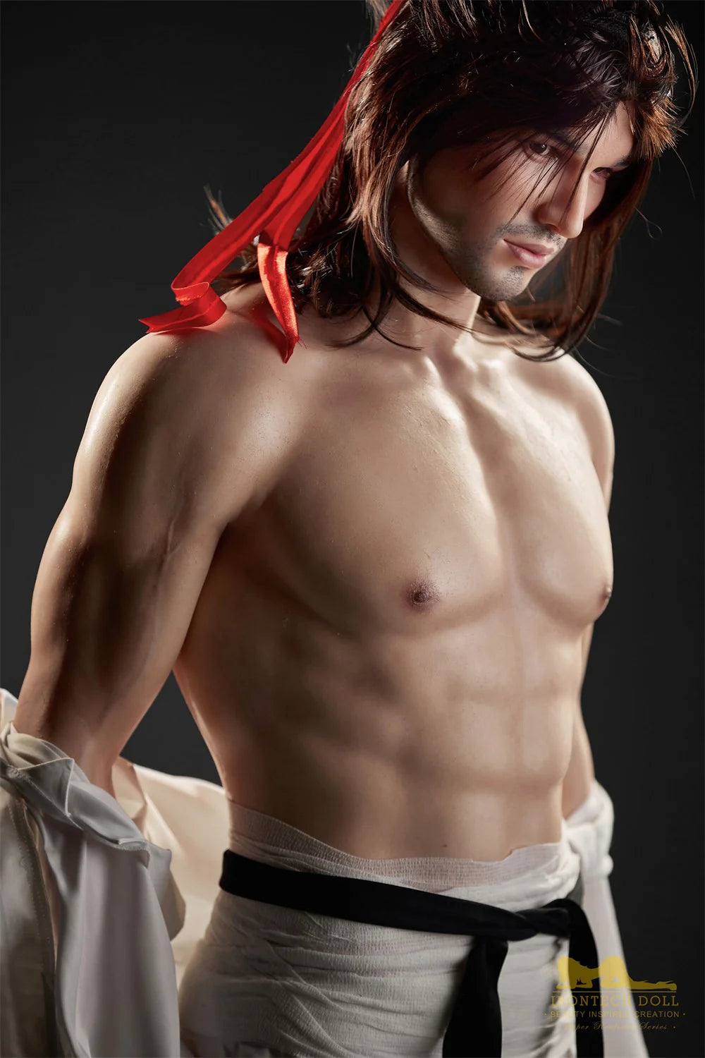 Ryo Realistic Silicone 1:1 Replica Cosplay Model Doll statue from Irontech Doll for collectors, display and premium shelf presentation