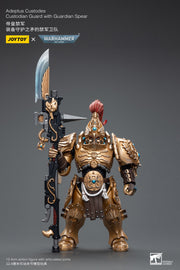 Warhammer 40k JoyToy Actionfigure - Adeptus Custodes Custodian Guard with Guardian Spear figure for collectors, display and premium shelf
