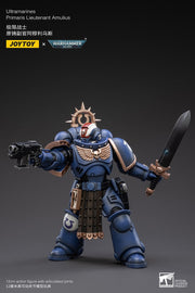 Warhammer 40k JoyToy Actionfigure - Ultramarines Primaris Lieutenant Amulius figure for collectors, display and premium shelf presentation
