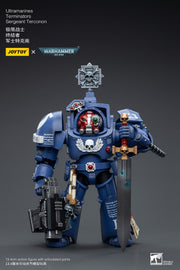 Warhammer 40k JoyToy Actionfigure - Ultramarines Terminators Sergeant Terconon figure for collectors, display and premium shelf presentation