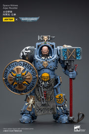 Warhammer 40k JoyToy Actionfigure - Space Wolves Arjac Rockfist figure for collectors, display and premium shelf presentation