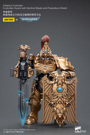 Warhammer 40k JoyToy Actionfigure - Adeptus Custodes Custodian Guard with Sentinel Blade and Praesidium Shield figure for collectors