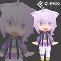 Hololive Production HELLO 1:16 - Nekomata Okayu Chibi Action Figure figure from Good Smile Company for collectors, display and premium