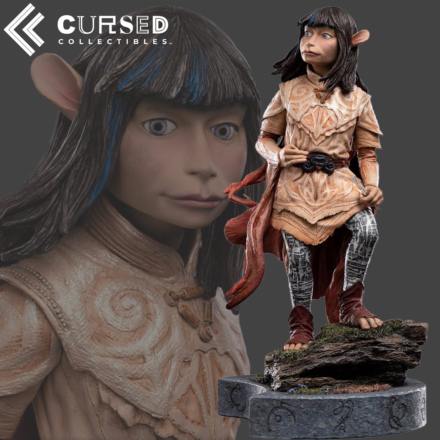 Jen the Gelflinger 1:6 - The Dark Crystal statue from Weta Workshop for collectors, display and premium shelf presentation
