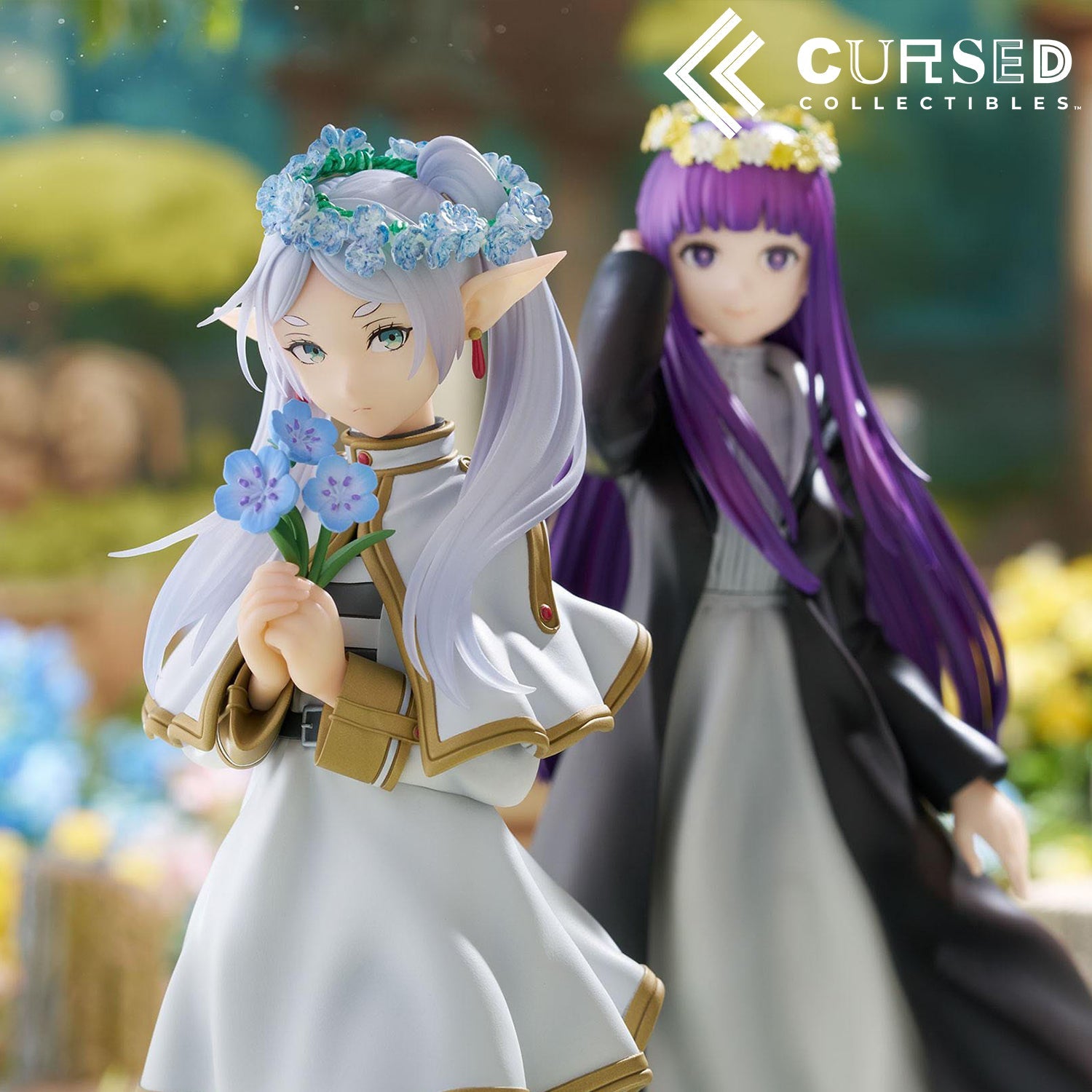 Beyond Journey's End 1:7 - Luminasta Frieren & Fern Flower Garden Statue Bundle statue from SEGA for collectors, display and premium shelf