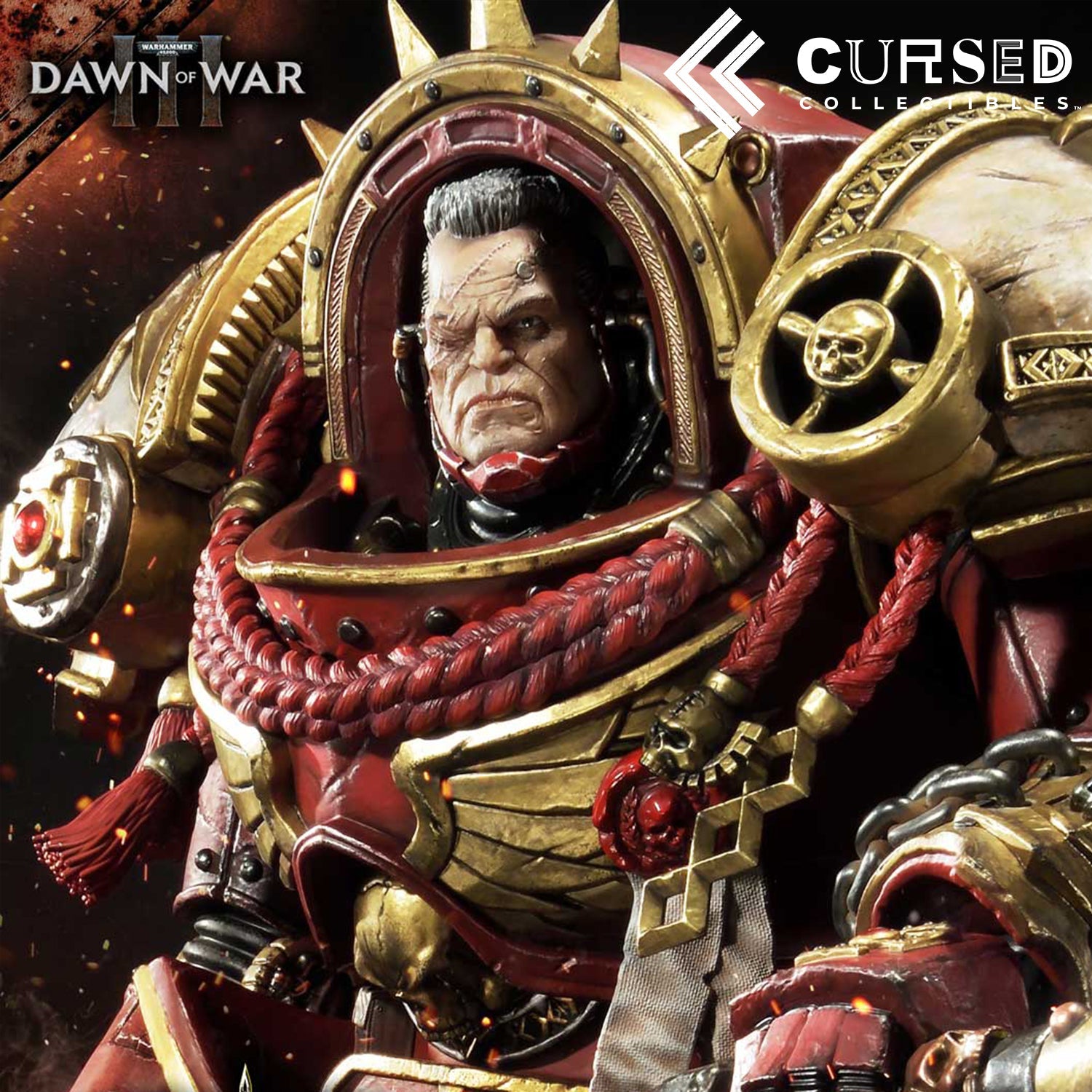 Gabriel Angelos Exclusive Version 1:4 - Warhammer 40,000 statue from Prime 1 Studio for collectors, display and premium shelf presentation