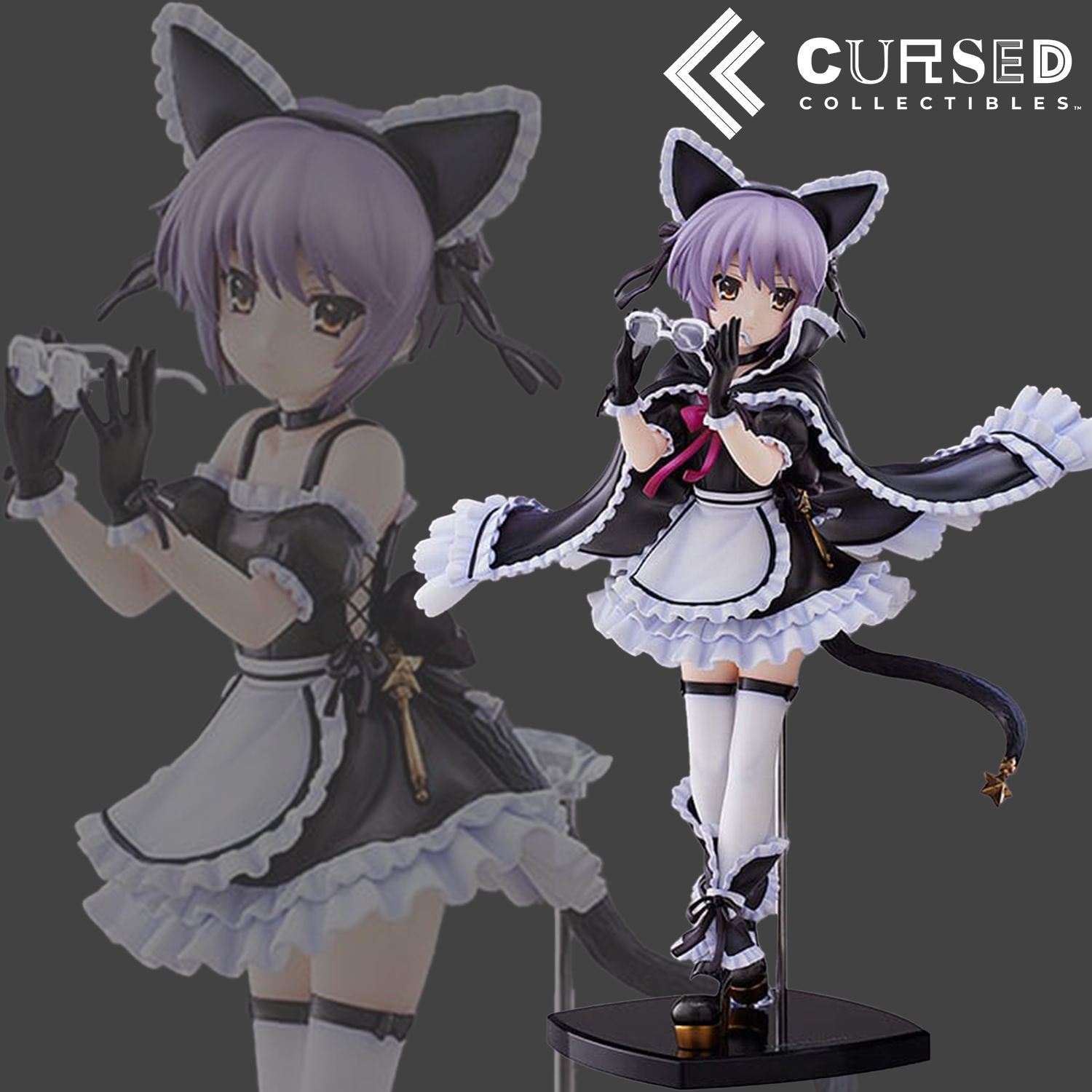 Suzumiya Haruhi no Yuutsu 1:7 - Yuki Nagato statue from Miyuki for collectors, display and premium shelf presentation