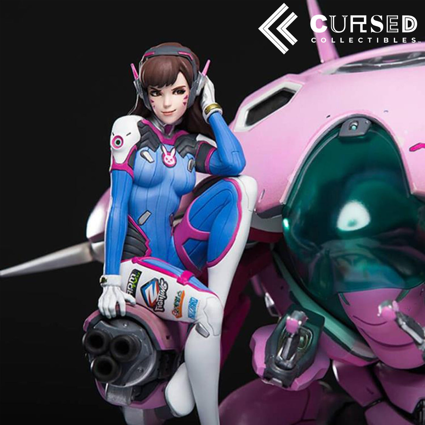 Overwatch D.Va With MEKA - Overwatch Statue statue from Blizzard Entertainment for collectors, display and premium shelf presentation