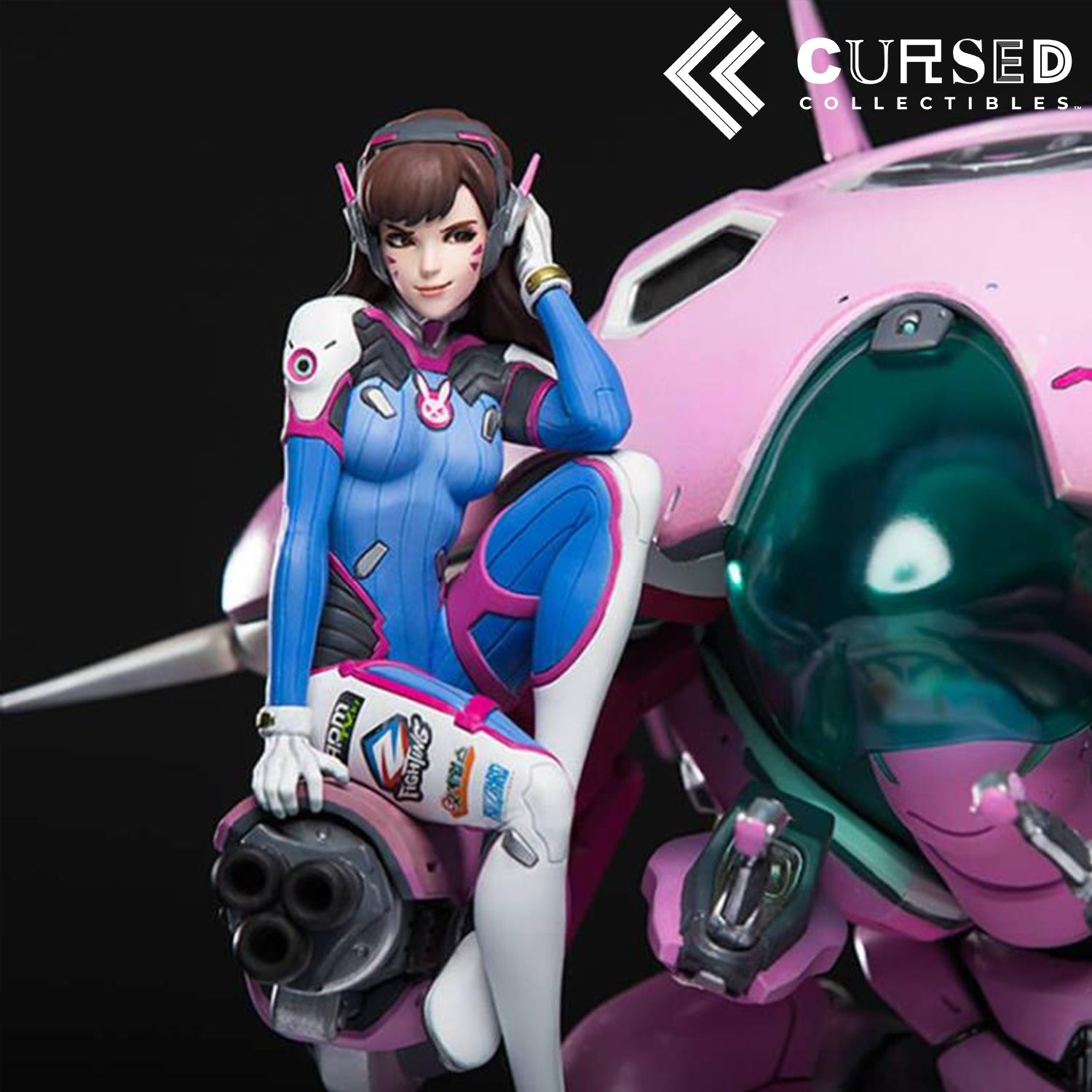 Overwatch D.Va With MEKA - Overwatch Statue statue from Blizzard Entertainment for collectors, display and premium shelf presentation