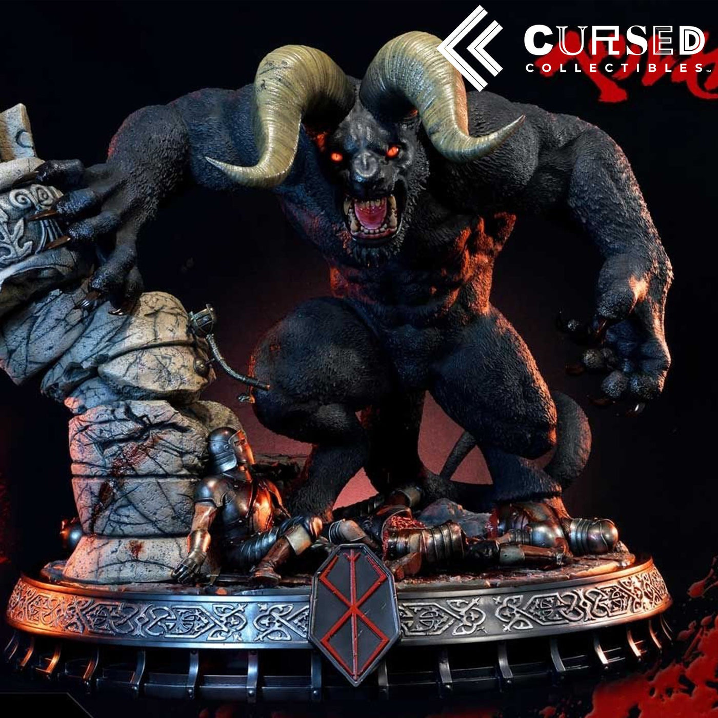 Berserk - Nosferatu Zodd Apostle Form Edition 1:4 statue from Prime 1 Studio for collectors, display and premium shelf presentation
