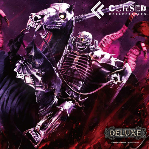 Berserk - Skull Knight on horseback Delux Edition 1:4 statue from Prime 1 Studio for collectors, display and premium shelf presentation