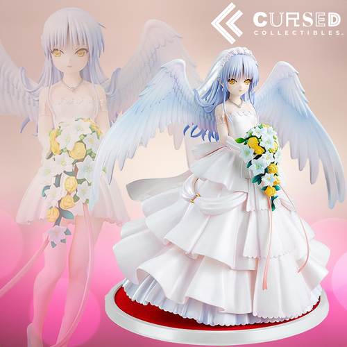 Angel Beats 1:7 - Kanade Tachibana: Wedding statue from Kadokawa for collectors, display and premium shelf presentation