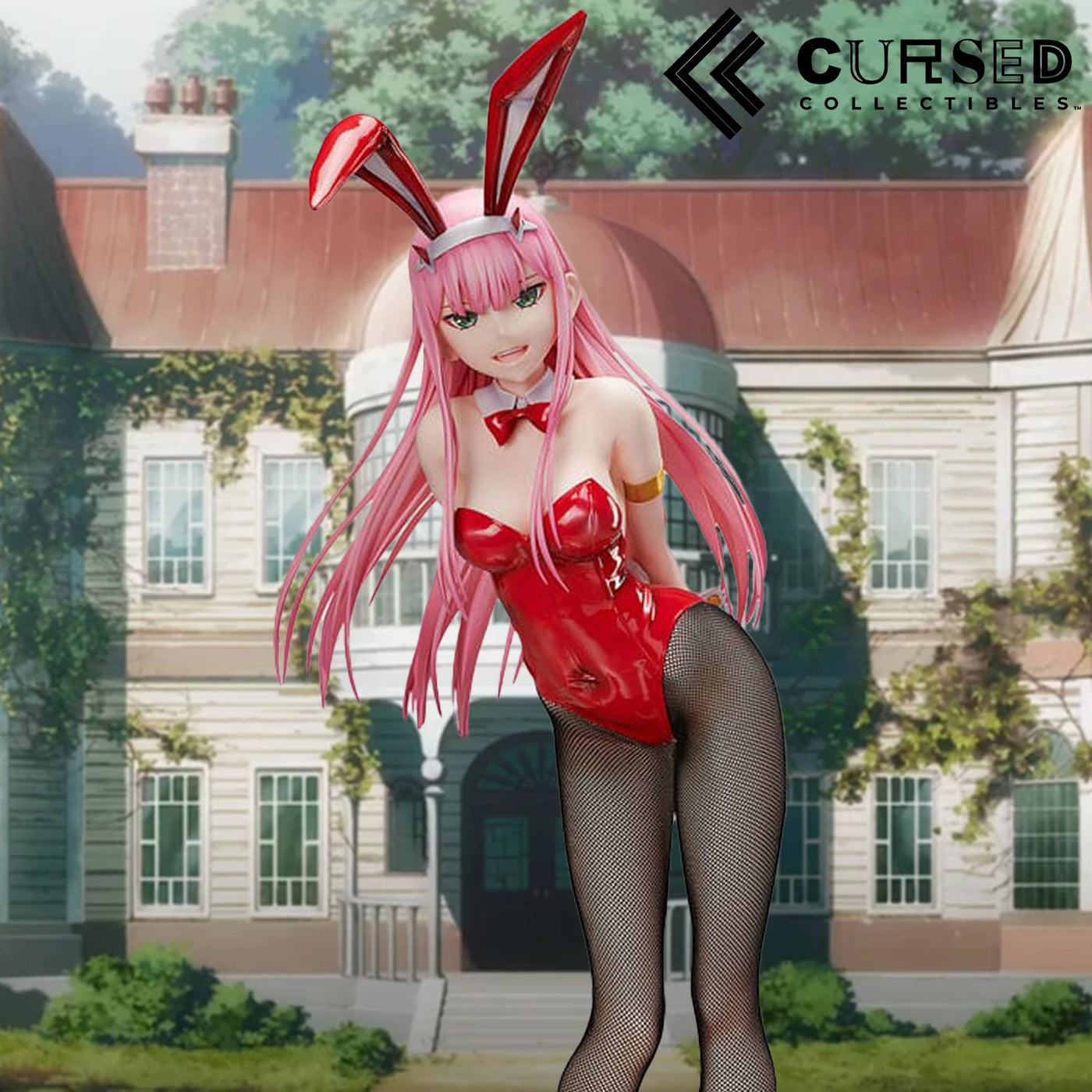 Darling in the Franxx 1:4 – Zero Two Bunny Version Figure statue from FREEing for collectors, display and premium shelf presentation