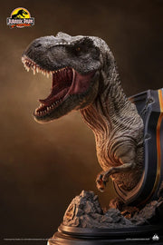 Jurassic World Dominion 1:3 Bust - IN STOCK statue from Queen Studios for collectors, display and premium shelf presentation