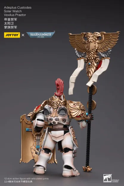Warhammer 40k JoyToy Actionfigure - Adeptus Custodes Solar Watch Vexilus Praetor