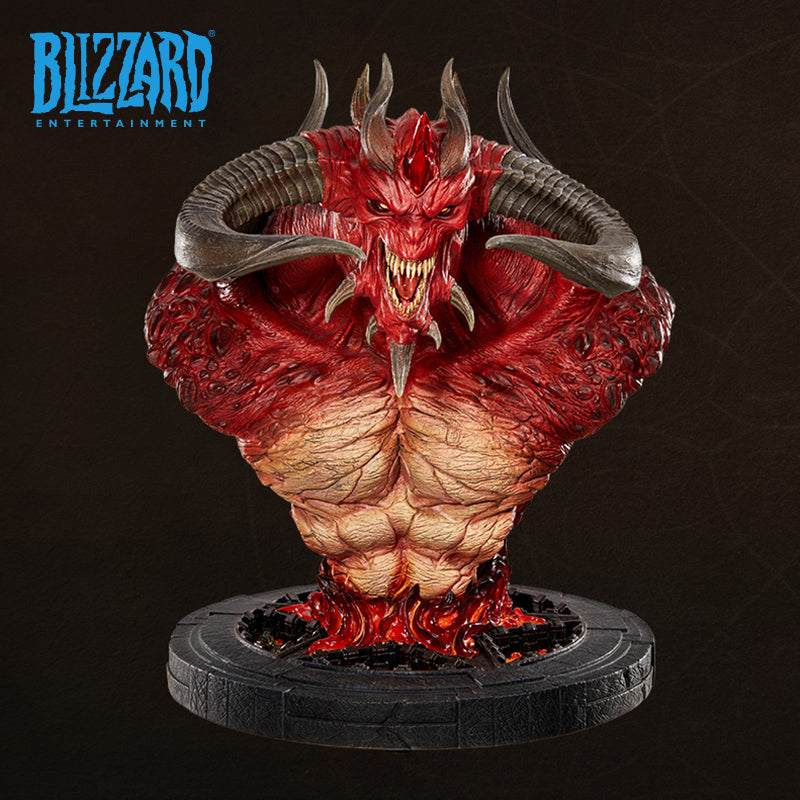 Diablo II - The Lord of Terror Bust 20th Anniversary Statue statue from Blizzard for collectors, display and premium shelf presentation