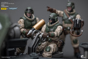 Warhammer 40k JoyToy Actionfigure - Astra Militarum Ordnance Team with Bombast Field Gun figure for collectors, display and premium shelf