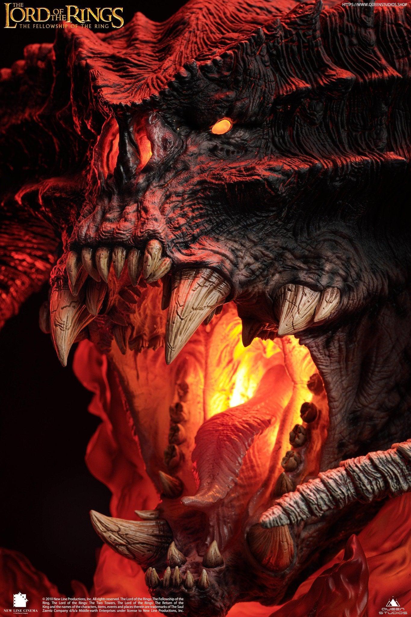 Lord of the Rings Balrog 1:1 Bust - Polda Edition - IN STOCK bust from Queen Studios for collectors, display and premium shelf presentation