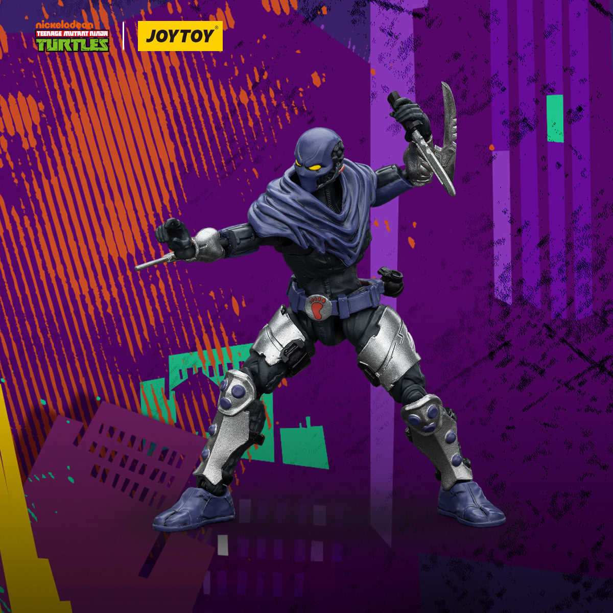 TMNT JoyToy Actionfigure - Foot Clan A