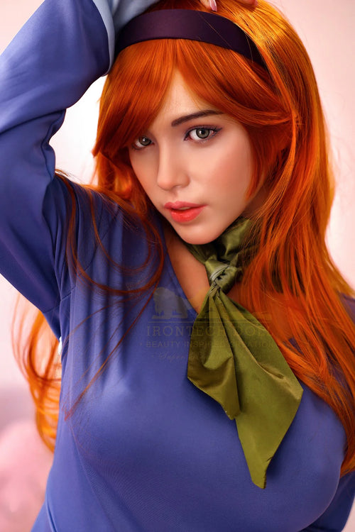 Daphne Realistic Silicone 1:1 Replica Cosplay Model Doll statue from Irontech Doll for collectors, display and premium shelf presentation