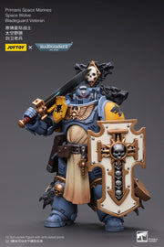 Warhammer 40k JoyToy Actionfigure - Space Wolves Bladeguard Veteran Primaris figure for collectors, display and premium shelf presentation