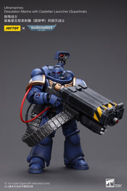 Warhammer 40k JoyToy Actionfigure - Ultramarines Desolation Marine with Castellan Launcher figure from Superkrak for collectors, display