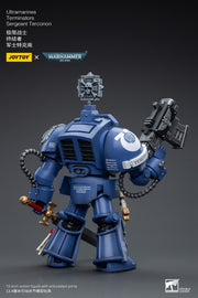 Warhammer 40k JoyToy Actionfigure - Ultramarines Terminators Sergeant Terconon figure for collectors, display and premium shelf presentation
