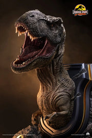 Jurassic World Dominion 1:3 Bust - IN STOCK statue from Queen Studios for collectors, display and premium shelf presentation