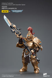 Warhammer 40k JoyToy Actionfigure - Adeptus Custodes Custodian Guard with Guardian Spear figure for collectors, display and premium shelf