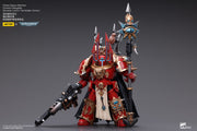 Warhammer 40k JoyToy Actionfigure - Chaos Space Marines Crimson Slaughter Sorcerer Lord in Terminator Armour figure for collectors, display