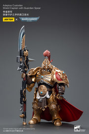 Warhammer 40k JoyToy Actionfigure - Adeptus Custodes Shield Captain with Guardian Spear figure for collectors, display and premium shelf
