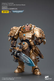Warhammer 40k JoyToy Actionfigure - Adeptus Custodes Custodian Guard with Sentinel Blade figure for collectors, display and premium shelf