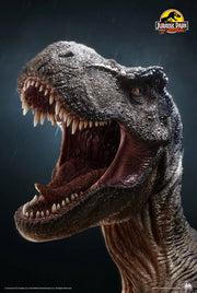 Jurassic World Dominion 1:3 Bust - IN STOCK statue from Queen Studios for collectors, display and premium shelf presentation