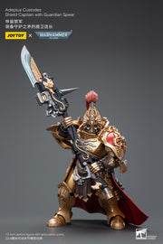 Warhammer 40k JoyToy Actionfigure - Adeptus Custodes Shield Captain with Guardian Spear figure for collectors, display and premium shelf