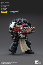 Warhammer 40k JoyToy Actionfigure - Black Templars Primaris Initiate Brother Raemont figure for collectors, display and premium shelf