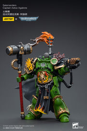Warhammer 40k JoyToy Actionfigure - Salamanders Captain Adrax Agatone figure for collectors, display and premium shelf presentation