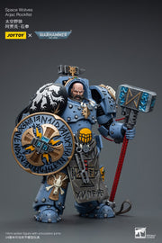 Warhammer 40k JoyToy Actionfigure - Space Wolves Arjac Rockfist figure for collectors, display and premium shelf presentation