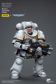 Warhammer 40k JoyToy Actionfigure - Space Marines White Consuls Intercessors 1 figure for collectors, display and premium shelf presentation