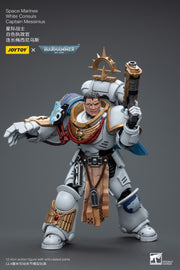 Warhammer 40k JoyToy Actionfigure - Space Marines White Consuls Captain Messinius figure for collectors, display and premium shelf